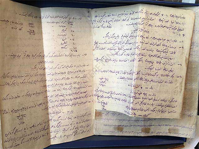 A Section from Major Ali Faik Bey's Diary